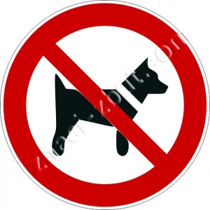 Забранено за кучета